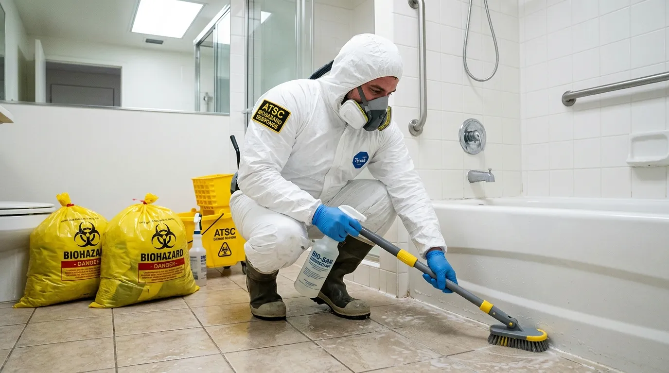 Decontamination equipment deployed for Blood Cleanup in Tamalpais Valley